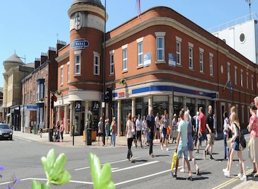 St Marks Shopping Centre in Lincoln